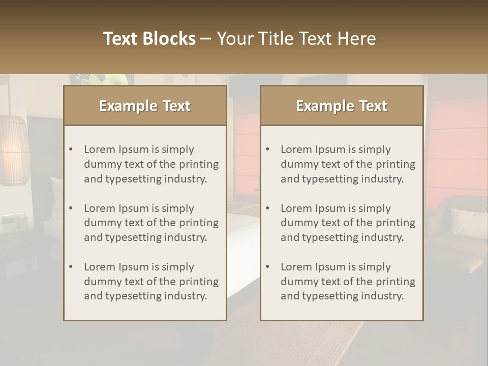 Property Structure Business PowerPoint Template