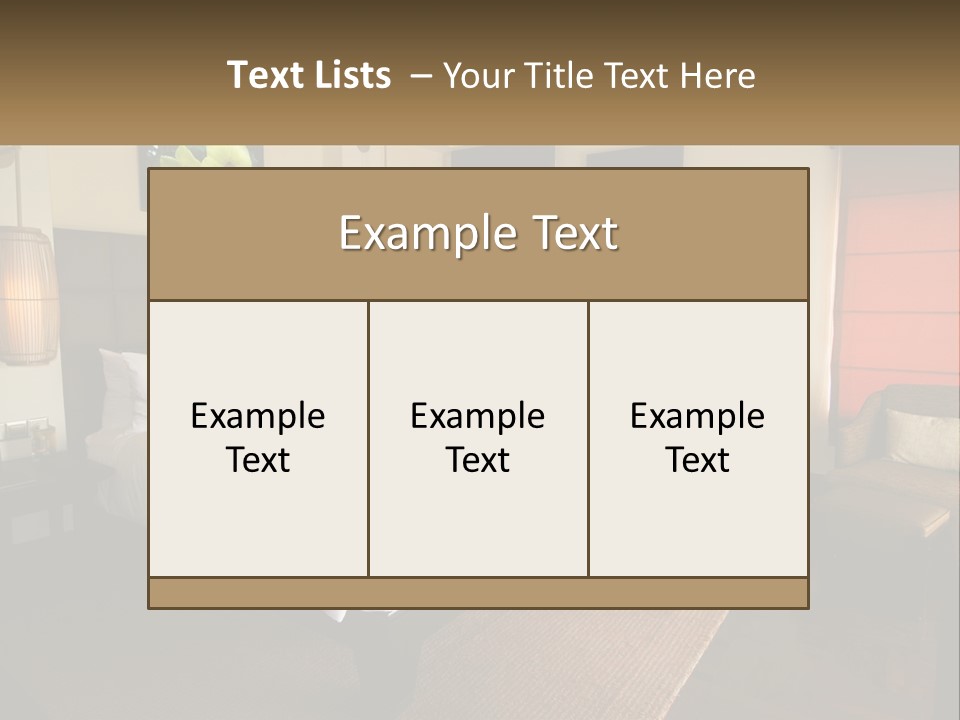 Property Structure Business PowerPoint Template