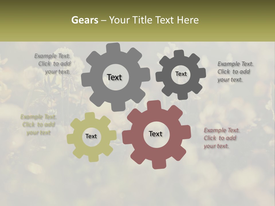 House Human Hand Property PowerPoint Template