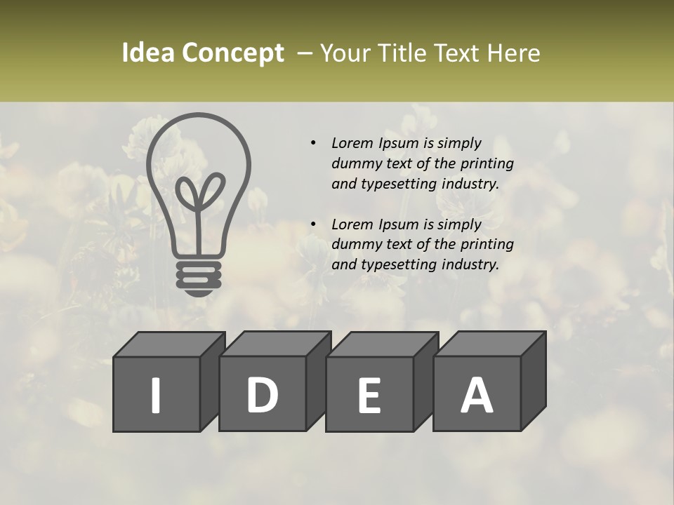 House Human Hand Property PowerPoint Template