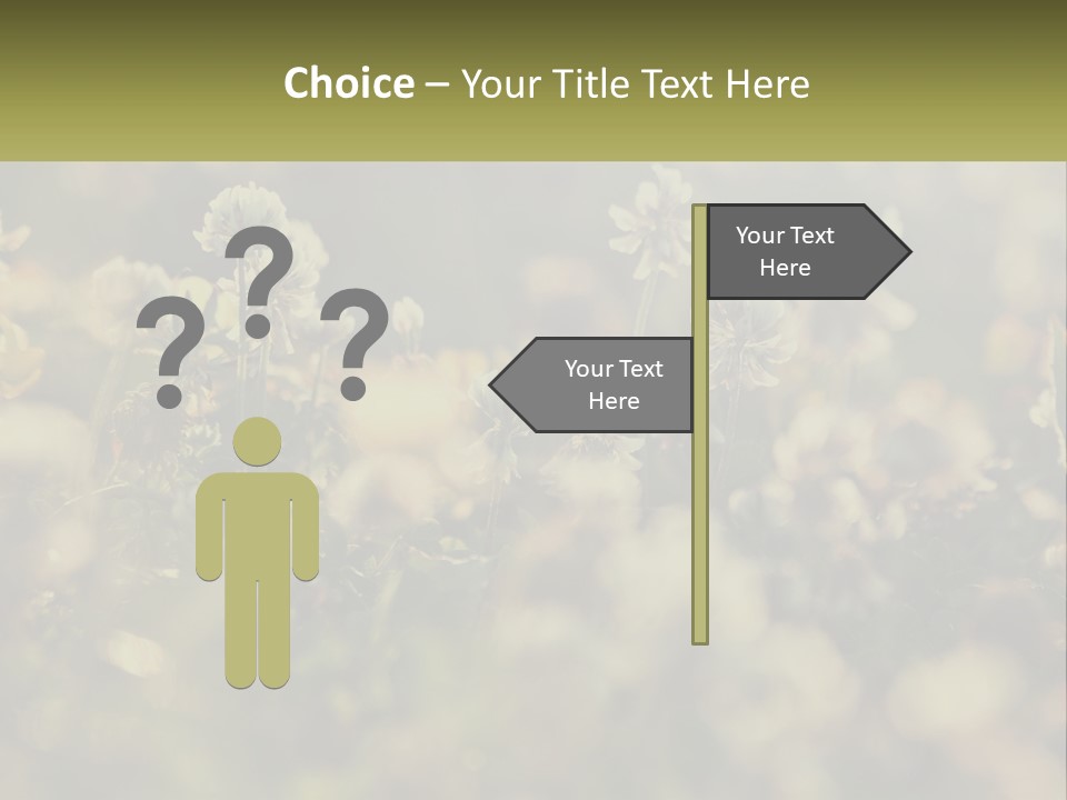 House Human Hand Property PowerPoint Template