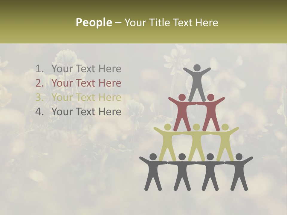 House Human Hand Property PowerPoint Template