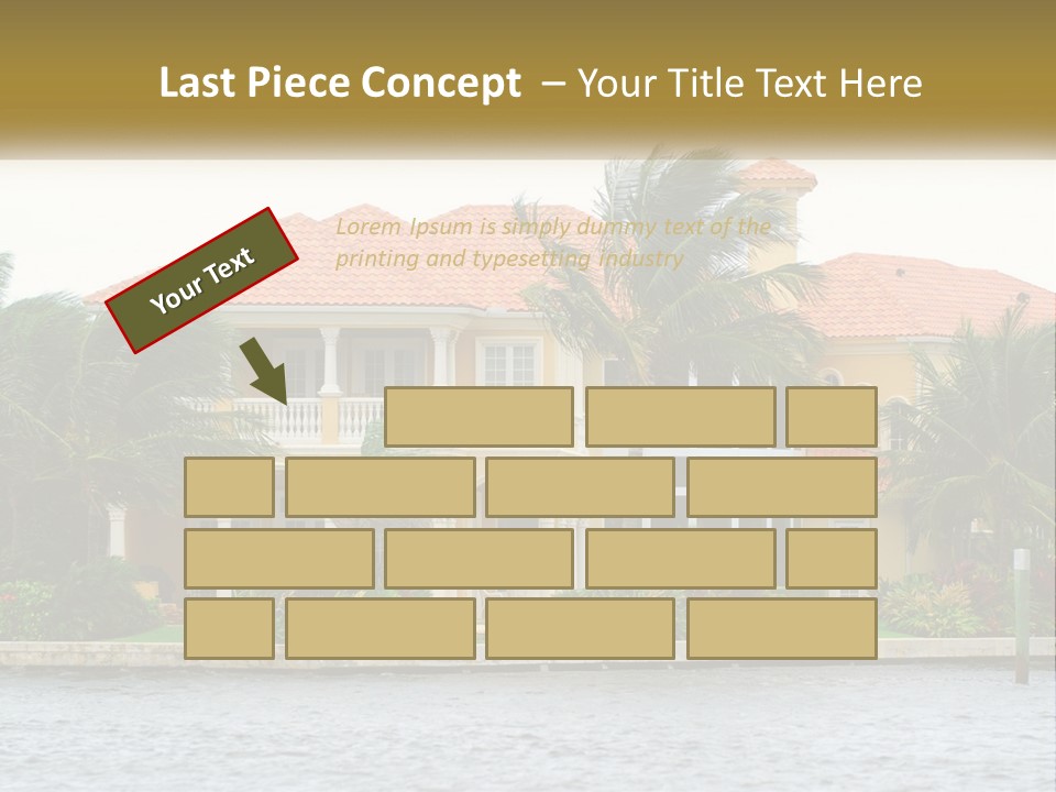 Business Sale Garden PowerPoint Template