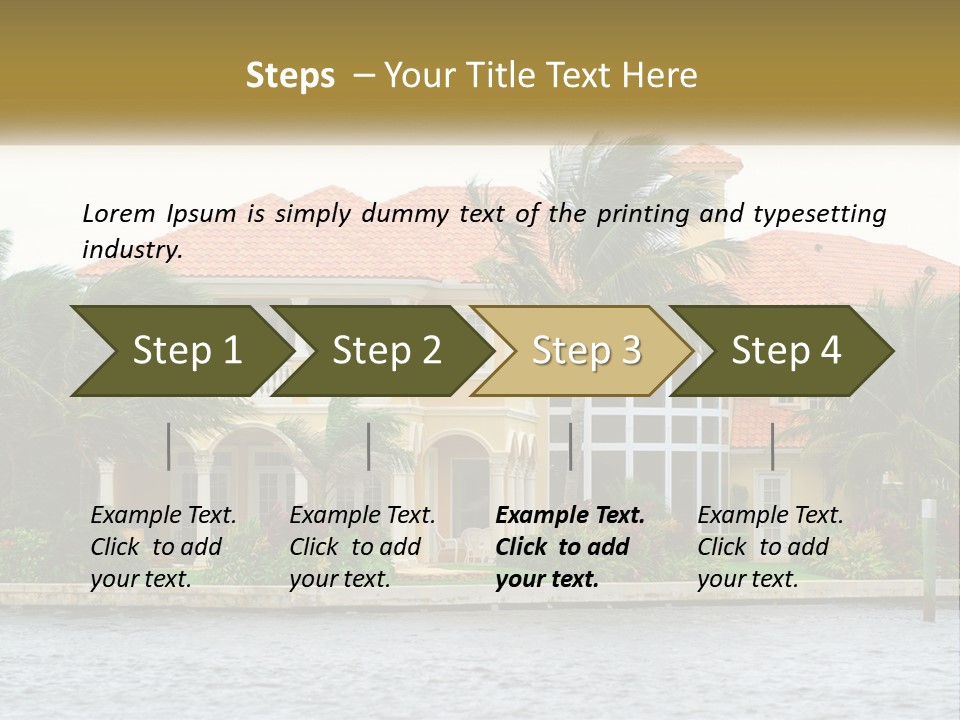 Business Sale Garden PowerPoint Template
