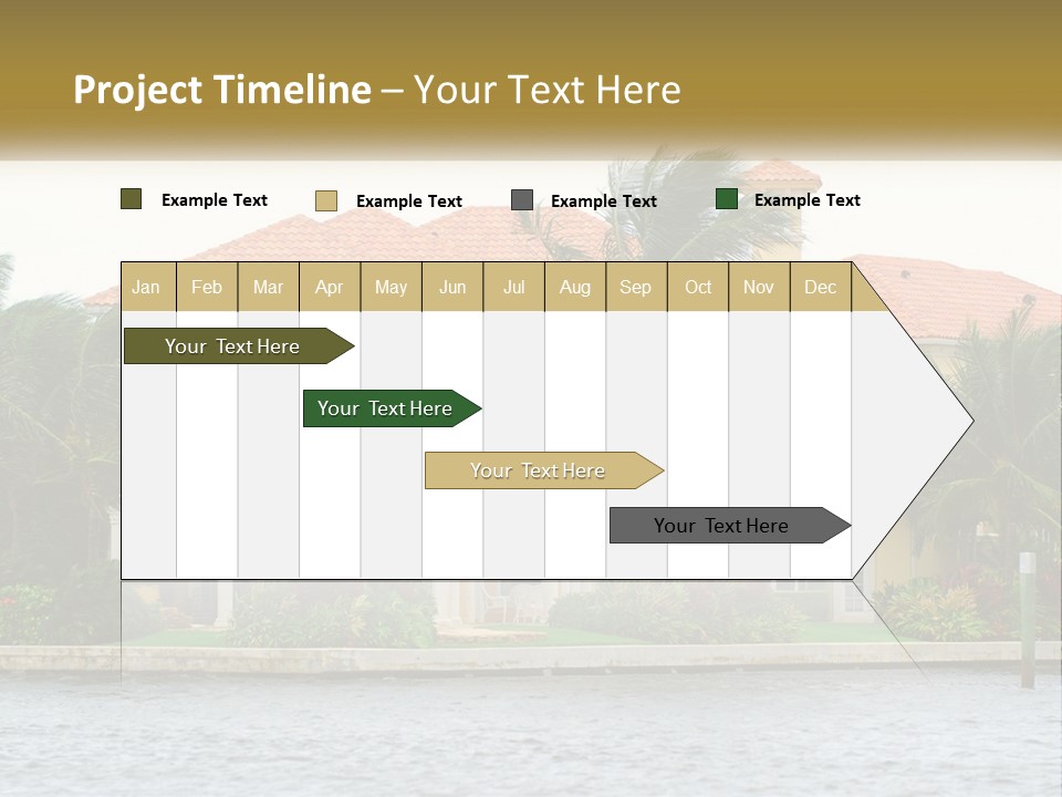 Business Sale Garden PowerPoint Template
