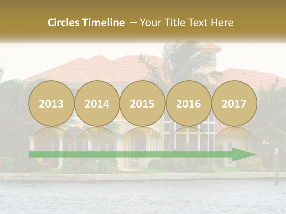 Business Sale Garden PowerPoint Template