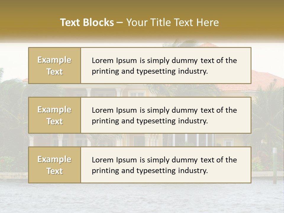 Business Sale Garden PowerPoint Template