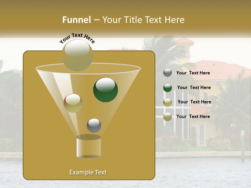 Business Sale Garden PowerPoint Template