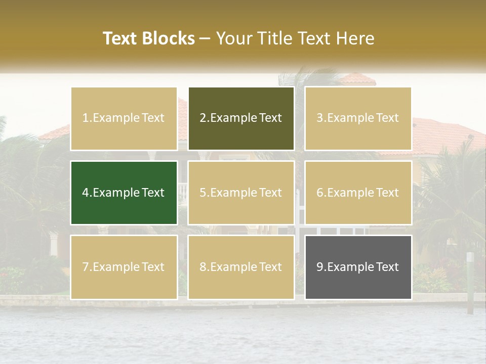 Business Sale Garden PowerPoint Template
