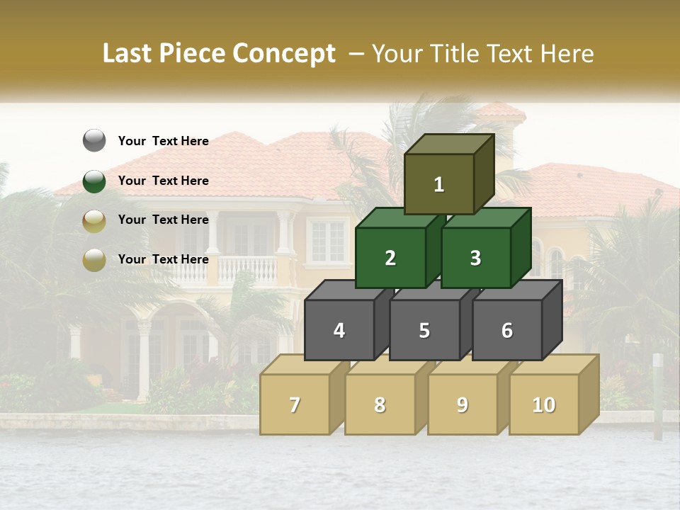 Business Sale Garden PowerPoint Template