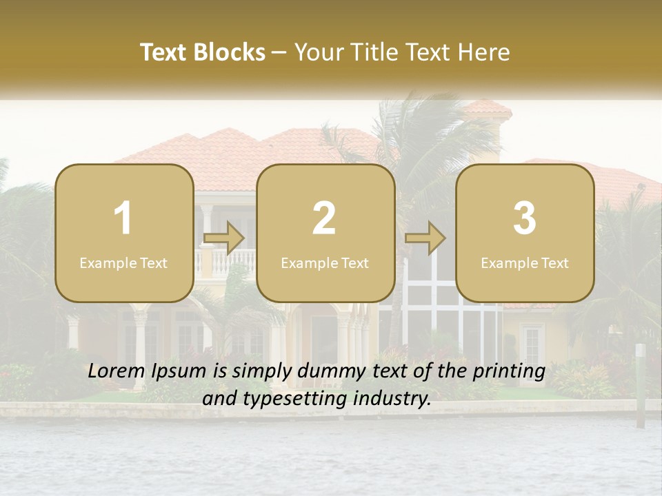 Business Sale Garden PowerPoint Template