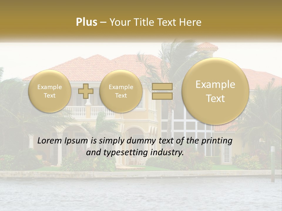 Business Sale Garden PowerPoint Template
