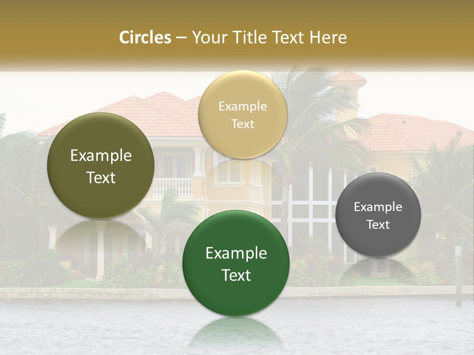 Business Sale Garden PowerPoint Template