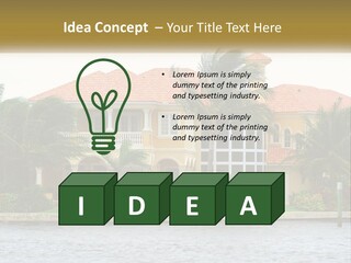Business Sale Garden PowerPoint Template