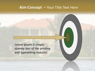 Business Sale Garden PowerPoint Template