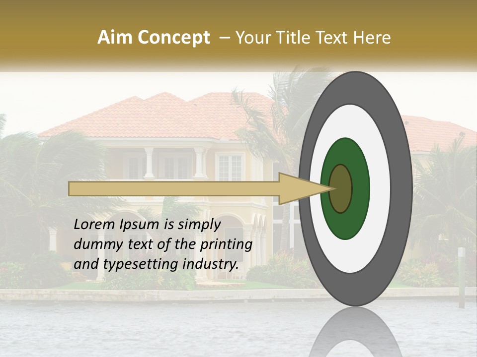 Business Sale Garden PowerPoint Template