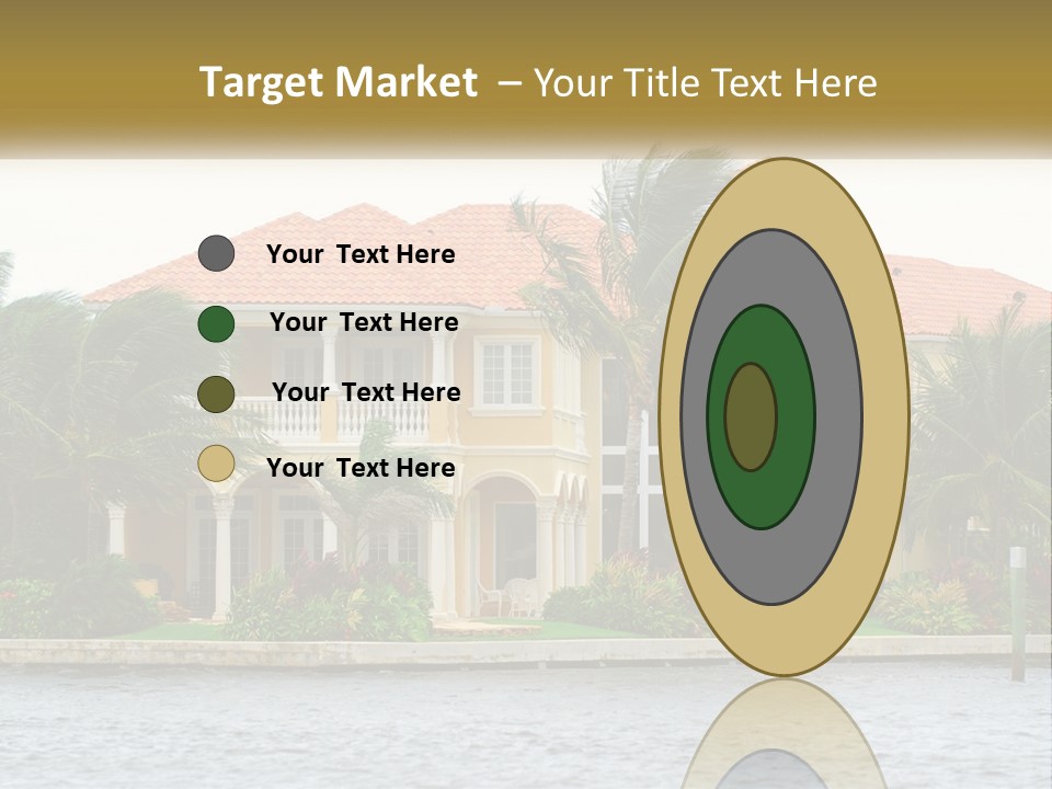 Business Sale Garden PowerPoint Template