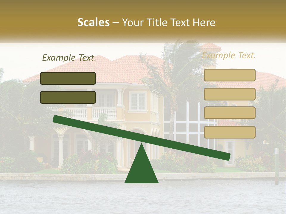 Business Sale Garden PowerPoint Template