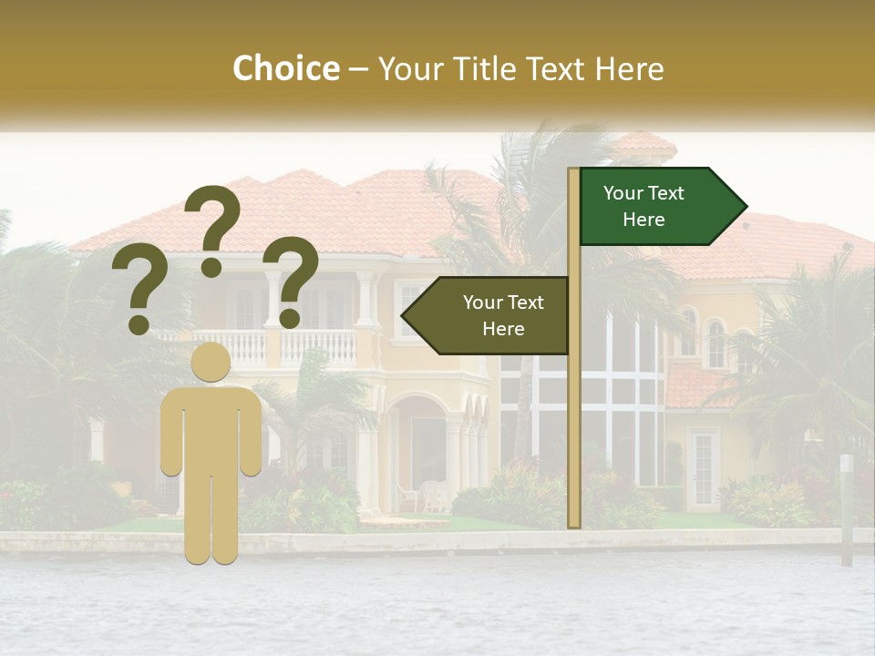 Business Sale Garden PowerPoint Template