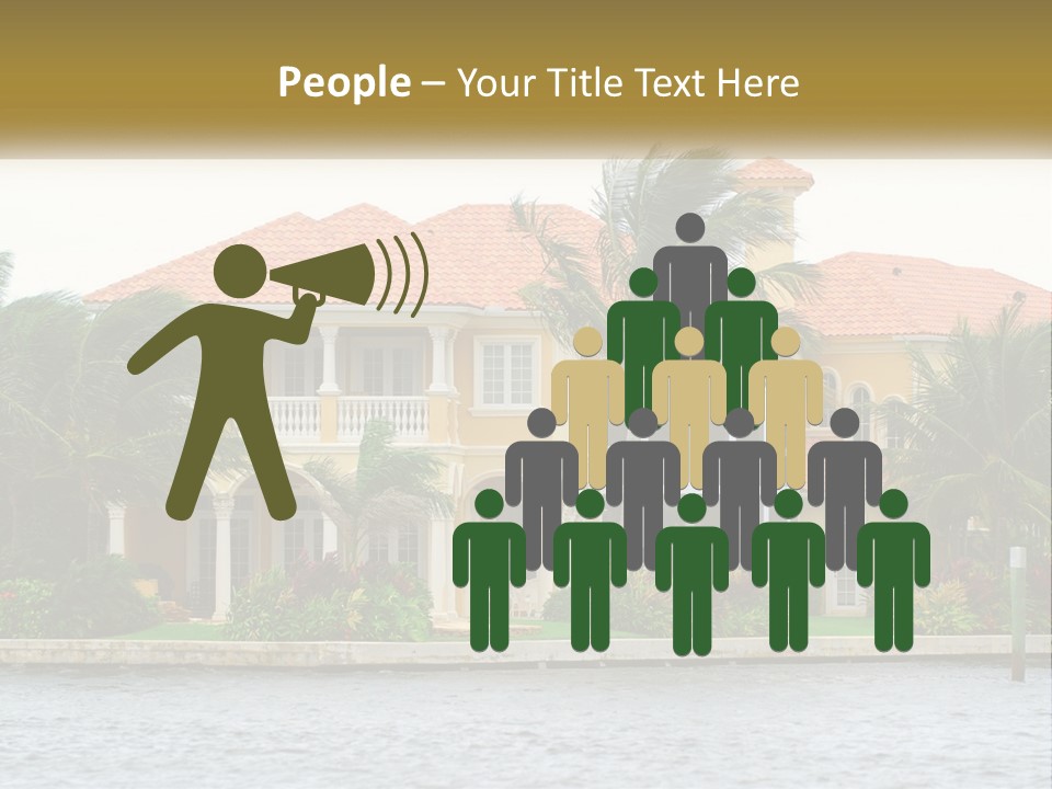 Business Sale Garden PowerPoint Template
