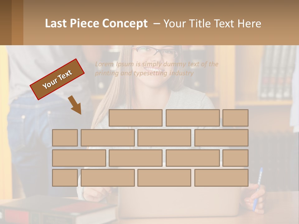 Conceptual Garden Build PowerPoint Template