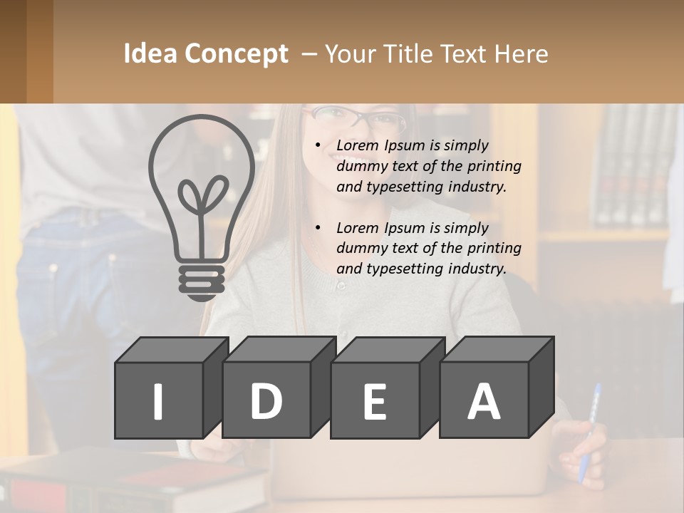 Conceptual Garden Build PowerPoint Template