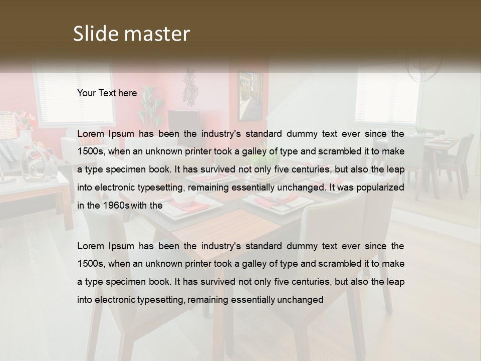 Garden Small Leaf PowerPoint Template