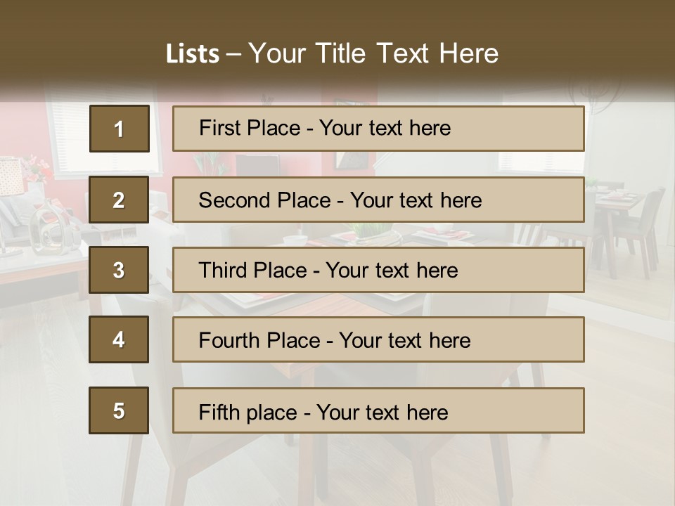 Garden Small Leaf PowerPoint Template