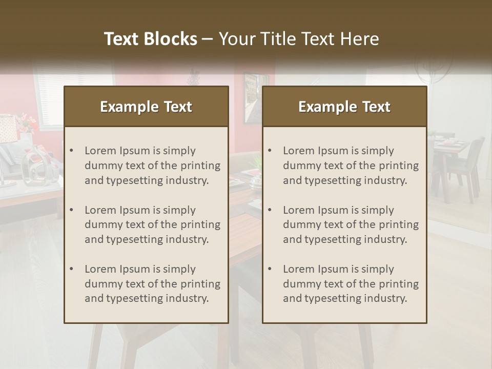 Garden Small Leaf PowerPoint Template