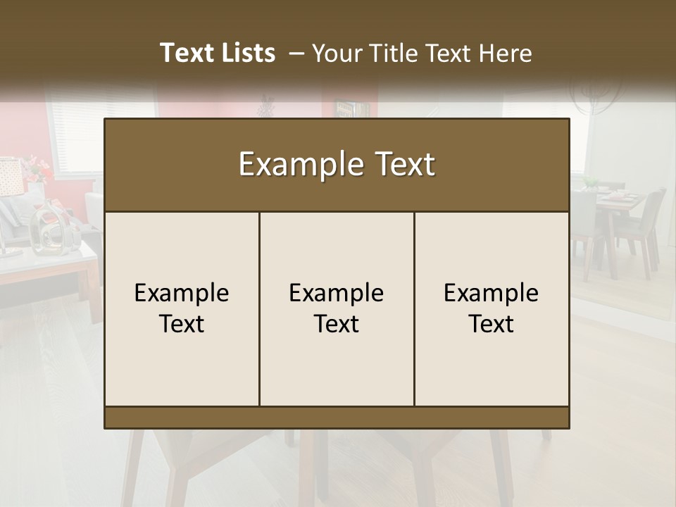 Garden Small Leaf PowerPoint Template