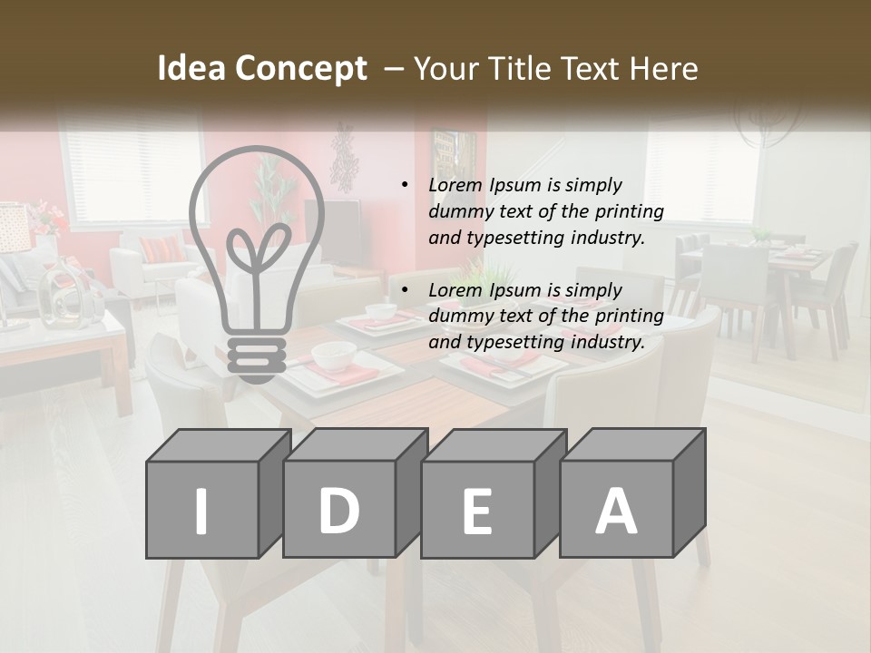 Garden Small Leaf PowerPoint Template