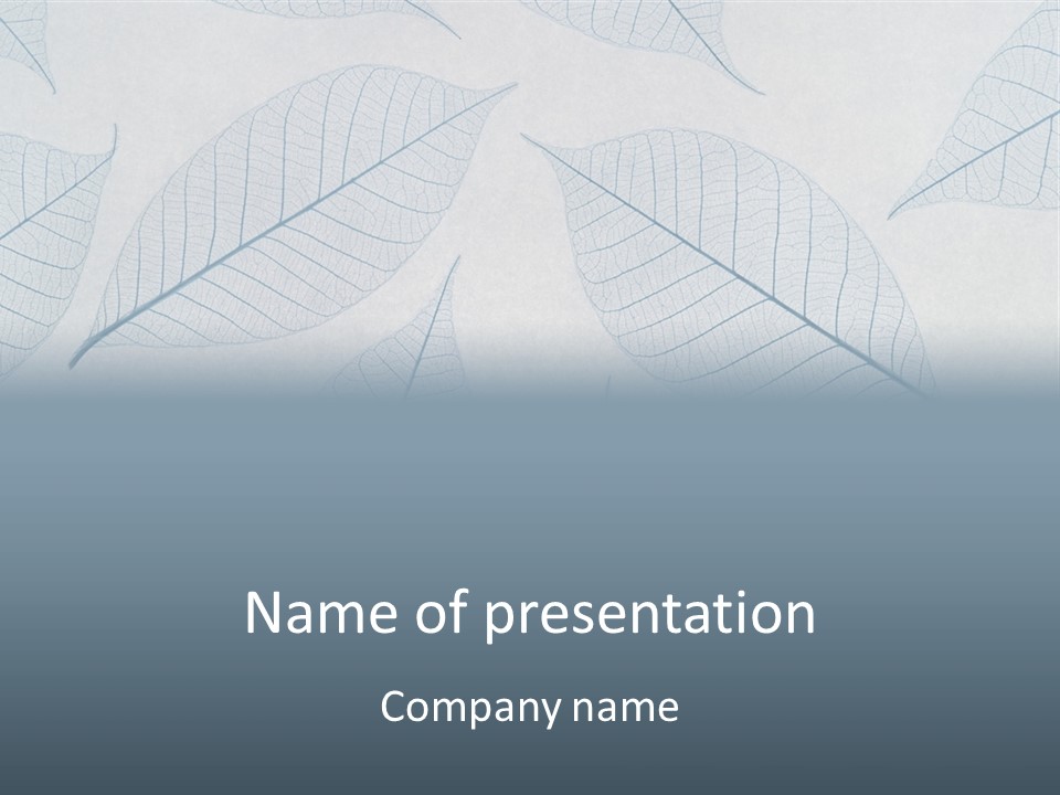 Investment Conceptual Park PowerPoint Template
