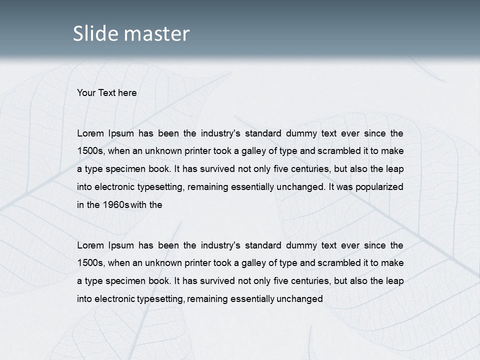 Investment Conceptual Park PowerPoint Template