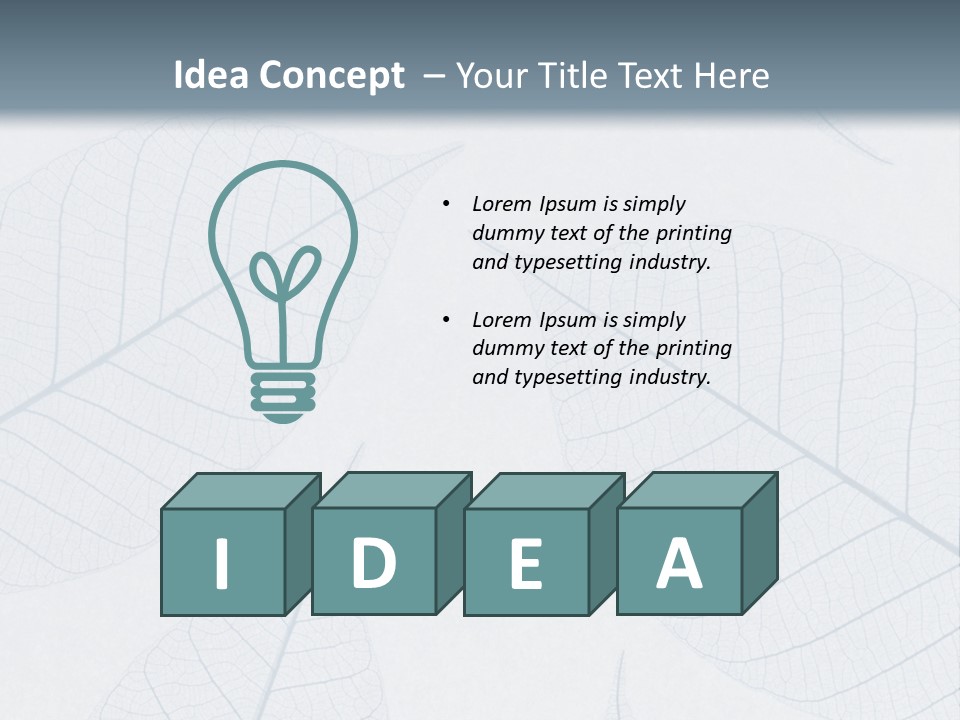 Investment Conceptual Park PowerPoint Template