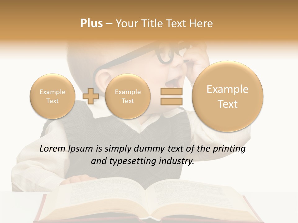 Human Hand Business Property PowerPoint Template