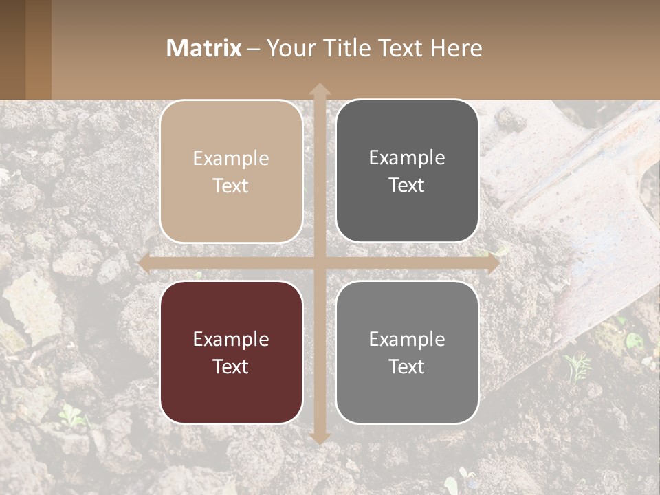 Property Nature Human Hand PowerPoint Template