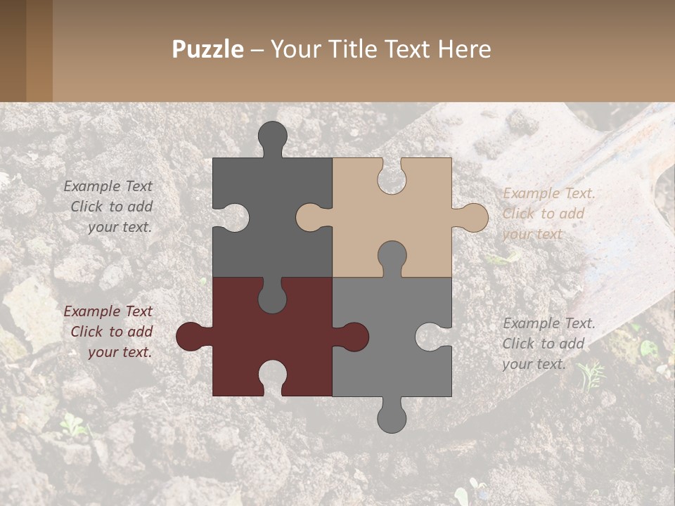 Property Nature Human Hand PowerPoint Template