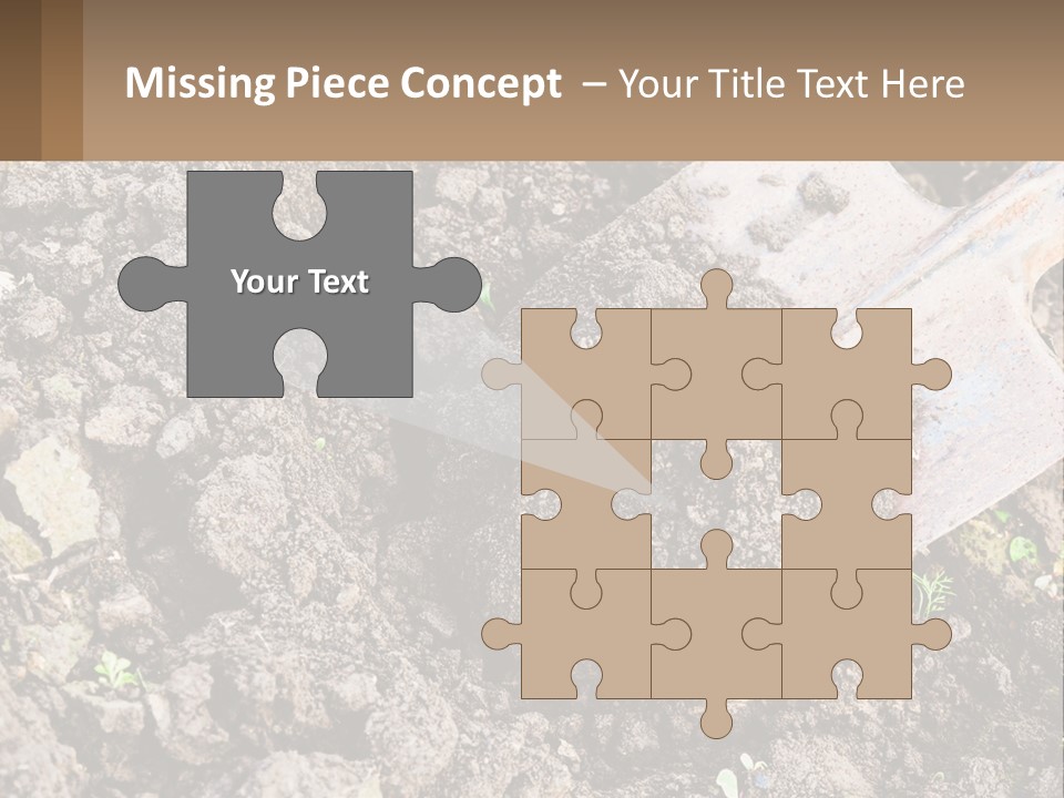 Property Nature Human Hand PowerPoint Template