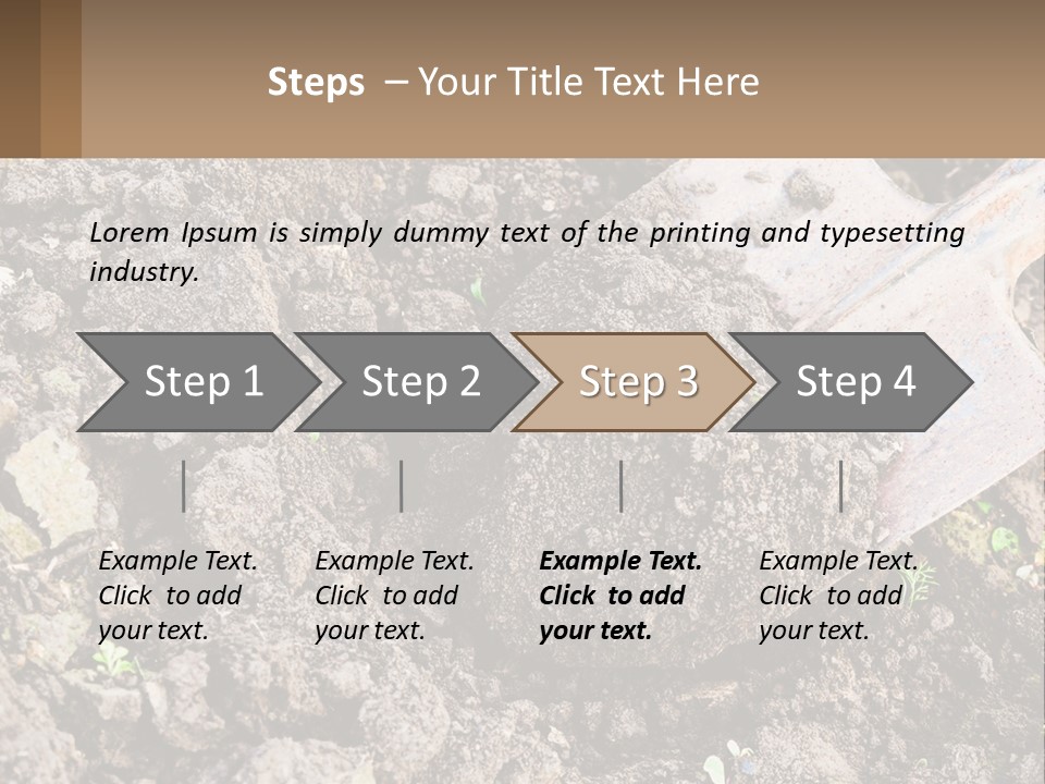 Property Nature Human Hand PowerPoint Template