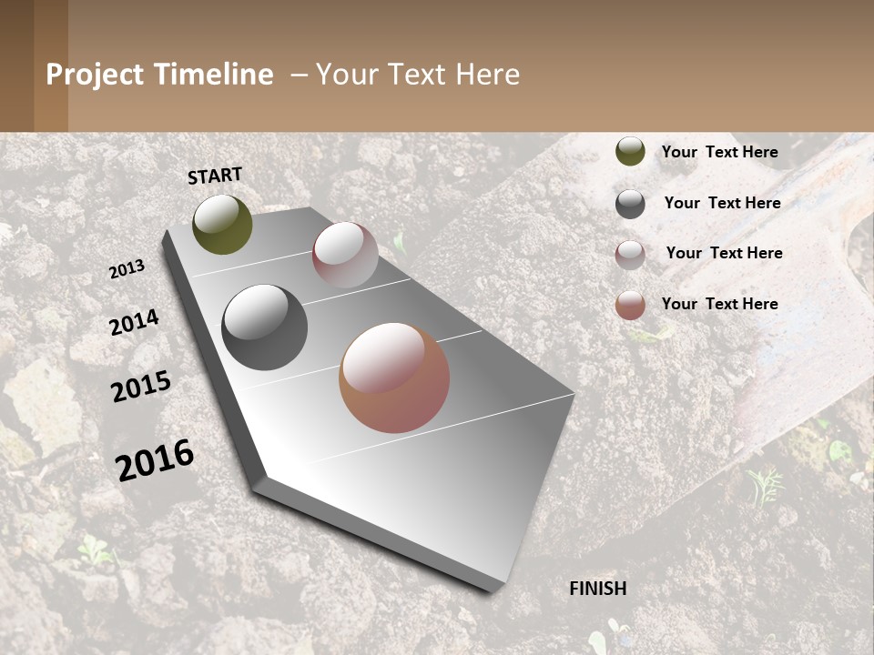 Property Nature Human Hand PowerPoint Template