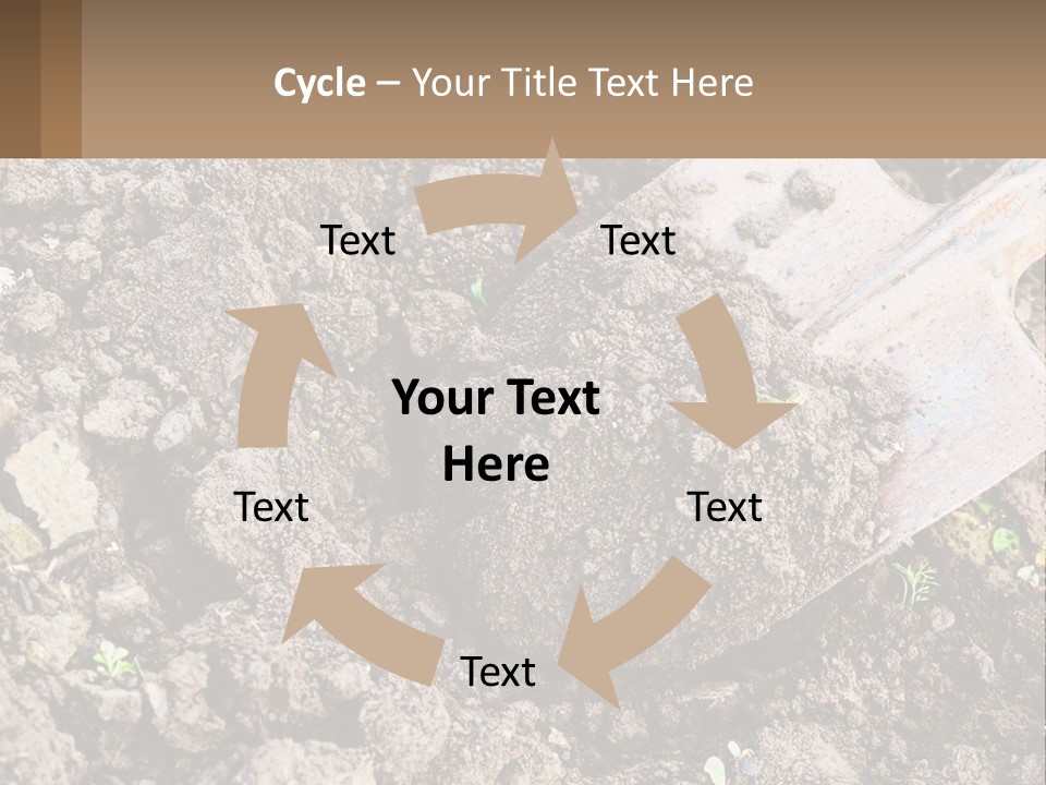 Property Nature Human Hand PowerPoint Template