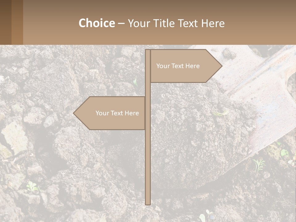 Property Nature Human Hand PowerPoint Template