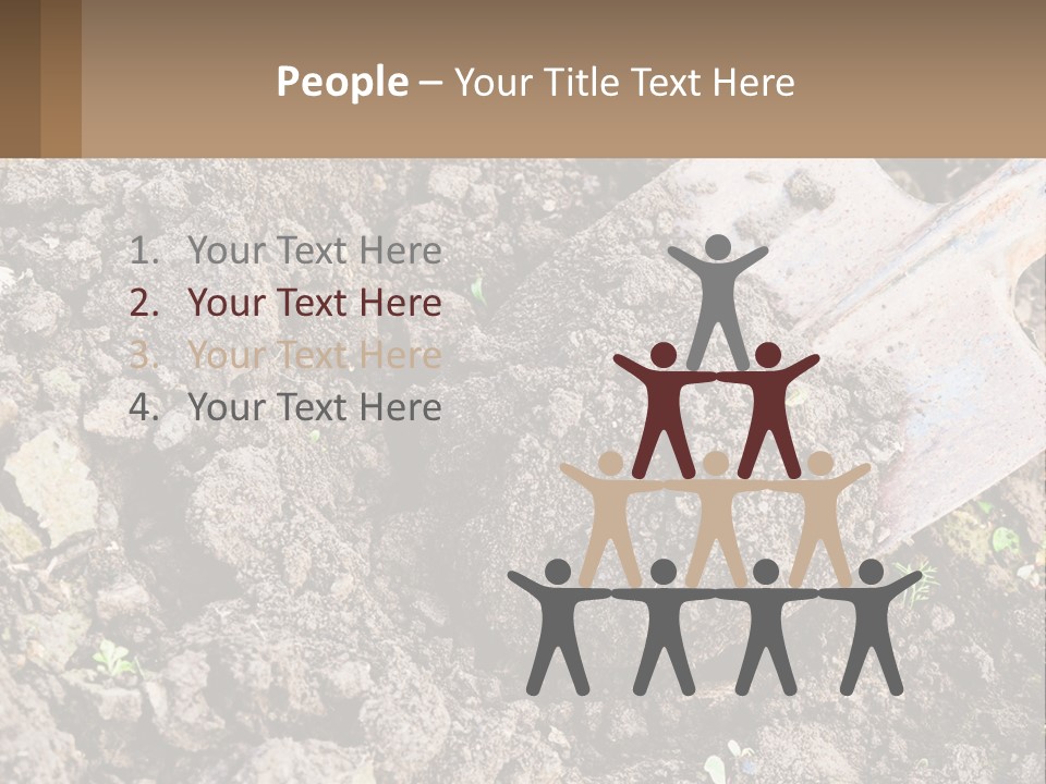 Property Nature Human Hand PowerPoint Template