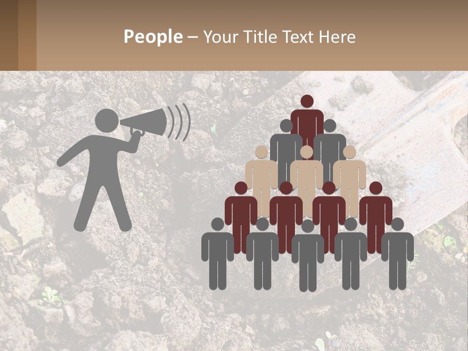 Property Nature Human Hand PowerPoint Template