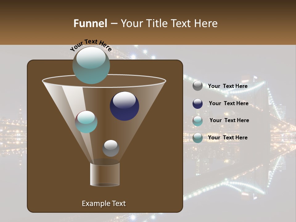 Selling Purchase Leaf PowerPoint Template