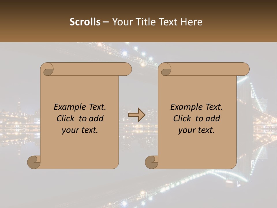 Selling Purchase Leaf PowerPoint Template