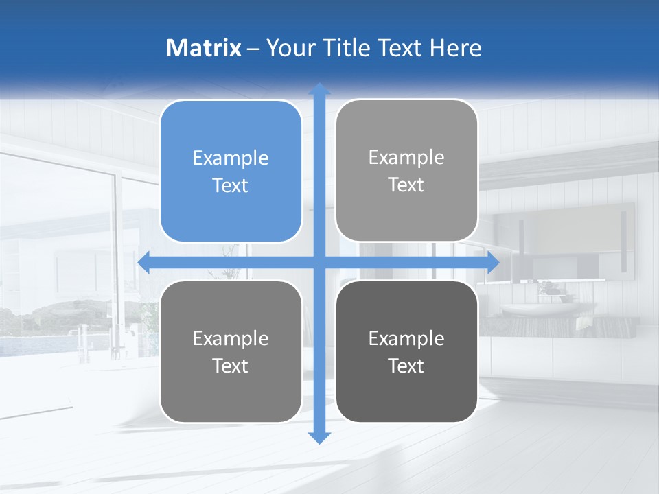 Small Blue Sky Estate PowerPoint Template