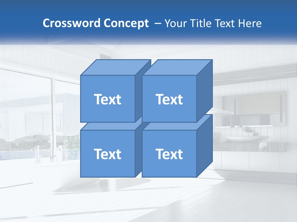 Small Blue Sky Estate PowerPoint Template