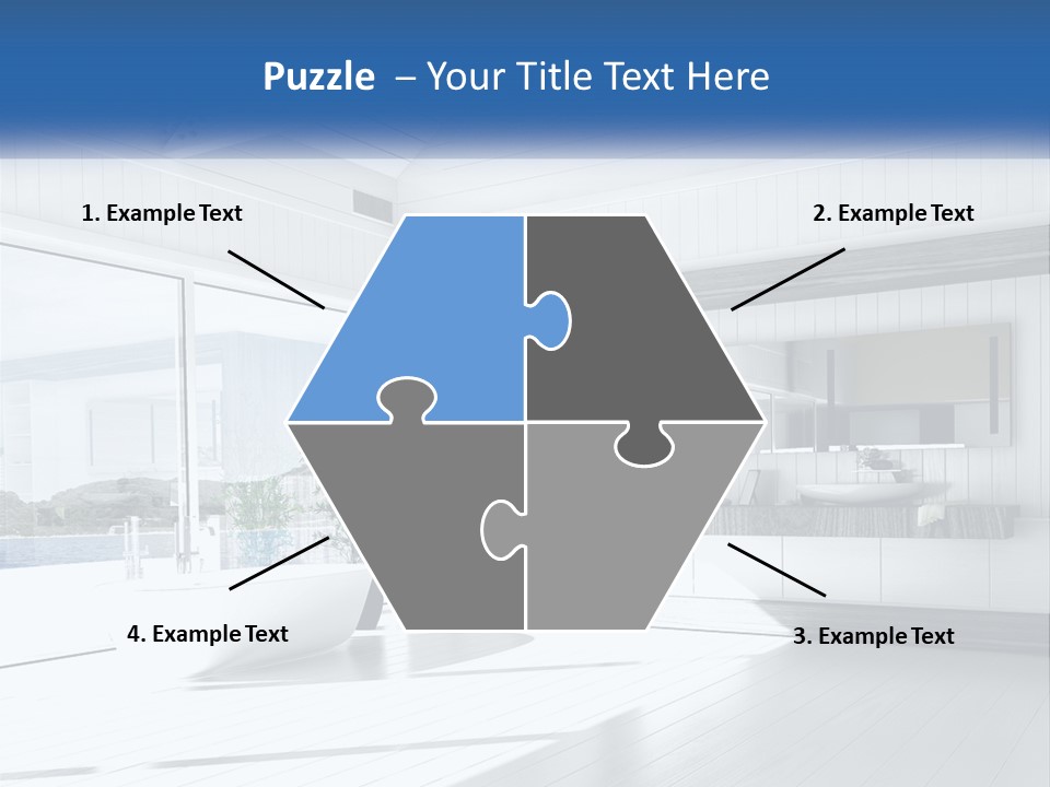 Small Blue Sky Estate PowerPoint Template