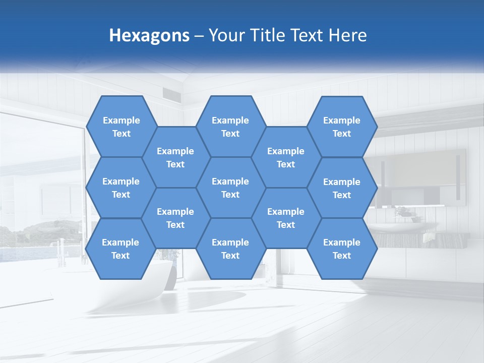 Small Blue Sky Estate PowerPoint Template